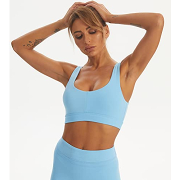 TomTiger Women High Impact Sports Bra with Removable Pads