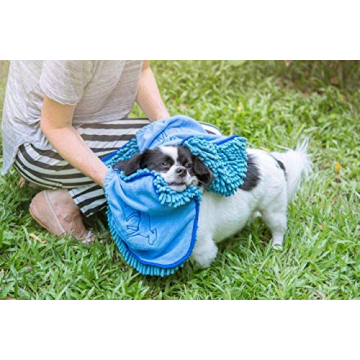Tuff Pupper Dog Drying Towel | Ultra Absorbent Microfiber Towel