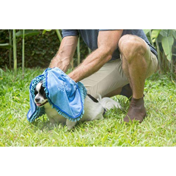 Tuff Pupper Dog Drying Towel | Ultra Absorbent Microfiber Towel