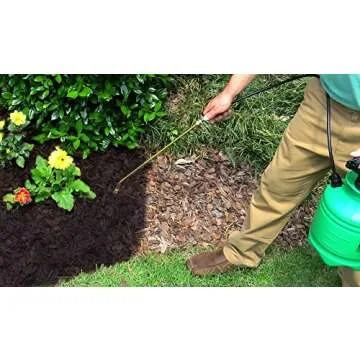 EnviroColor Black Mulch Dye | 32 oz Treats 2400 Ft² Mulch Dye Black, Black Mulch dye for Landscaping, Black Mulch Paint for Garden Beds, Wood Mulch Dye, Permanent Mulch Paint