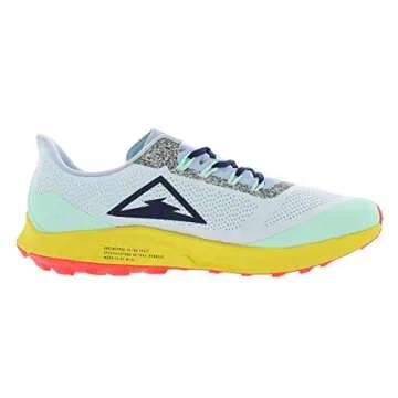 NIKE Men's Track & Field Shoes Running, Aura Blackened Blue Lt Armory Blue Mint Foam Speed Yellow Laser Crimson, 11