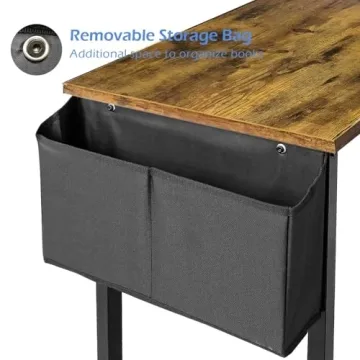 Lufeiya Small Computer Desk for Home Office & Study