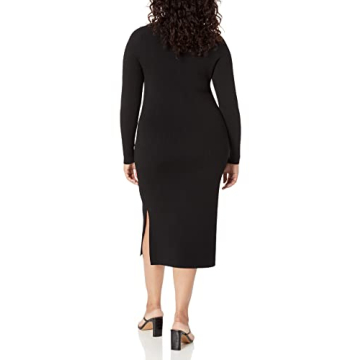The Drop Women's Cameron Sweetheart Midi Sweater Dress