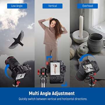 NEEWER 360° Panoramic Tripod Head for DSLR Cameras