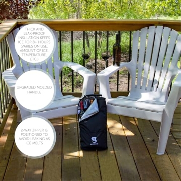 geckobrands Verticool Cooler - Insulated Soft Cooler