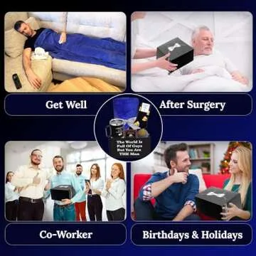 GOLDMUS Get Well Soon Gifts for Men - Uplifting Care Package