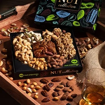 Gourmet Nut Gift Basket - Perfect for Holidays and Gifts