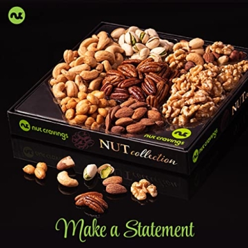 Gourmet Nut Gift Basket - Perfect for Holidays and Gifts