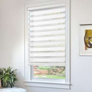 CHICOLOGY Zebra Blinds – Elegant Cordless Window Shades for Modern Homes