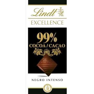 Excellence 99% Cocoa Bar - Intense Dark Chocolate Experience