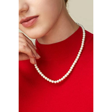 Elegant BABEYOND Imitation Pearl Necklace for Brides