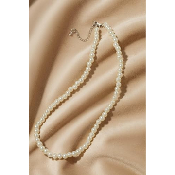 Elegant BABEYOND Imitation Pearl Necklace for Brides
