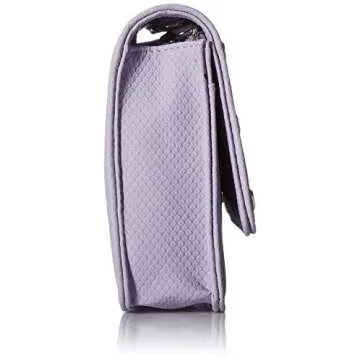 Betsey Johnson Heart Stud Crossbody Bag Lavender Modern Chic