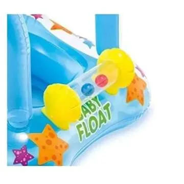 Intex Kiddie Float 32in x 26in (ages 1-2 years) , Yellow