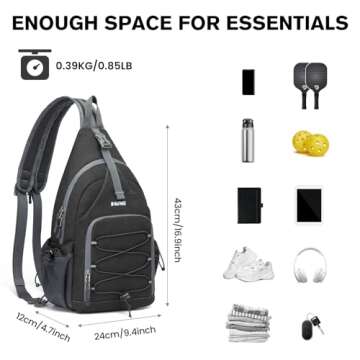 G4Free Pickleball Bag for Men & Women - Stylish Backpack