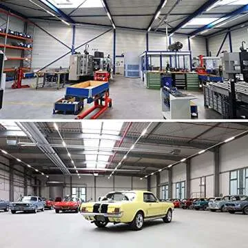 Barrina 8ft LED Shop Light - 44W Linkable Garage Light