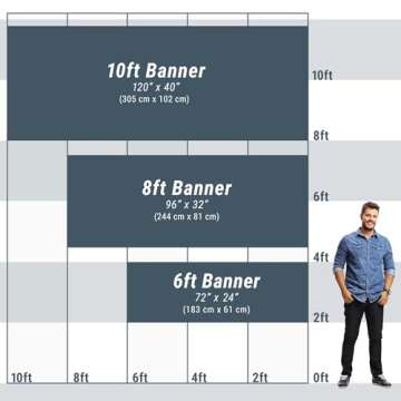 Let's Make Memories Personalized Graduation Banner - Graduation Party Decorations - Customized Congratulations Banner - Class of 2024 - Indoor/Outdoor Vinyl - Top of the Class - Blue - 6 ft.