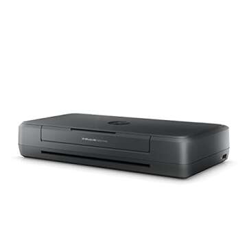 HP OfficeJet 200 Portable Printer with Wireless & Mobile Printing, Works with Alexa (CZ993A) ,Black