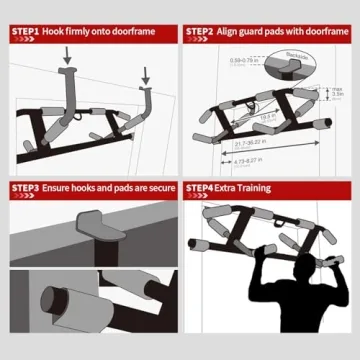 Buy IRON AGE Pull Up Bar - Secure, Versatile Home Gym Equipment