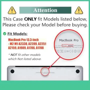 DTangLsm Fit Crocodile MacBook Pro 13 inch Case 2024 2023 2022-2016 Release M2 M1 A2338 A2251 A2289 ...