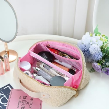 OpNelDum Makeup Bag - Stylish Large Capacity Travel Organizer