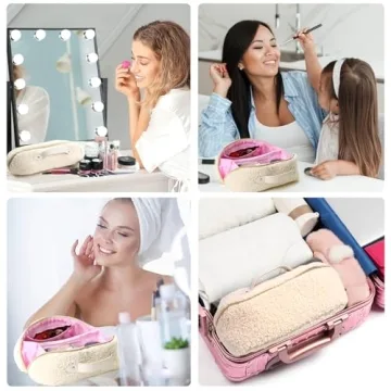 OpNelDum Makeup Bag - Stylish Large Capacity Travel Organizer