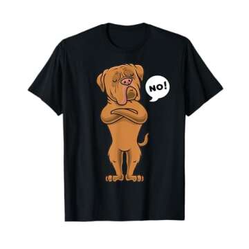 Funny Stubborn Dogue de Bordeaux T-Shirt for Dog Lovers