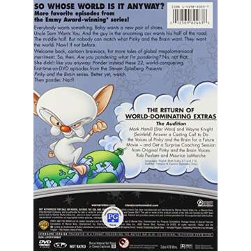 Pinky and the Brain, Vol. 2 – Multi-Language Animated DVD