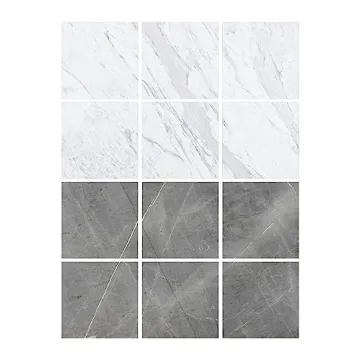 Stunning FloorPops x Chris Loves Julia Marble Stick Tiles