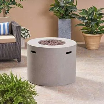 Outdoor 31" Fire Pit for Warm Summer Nights