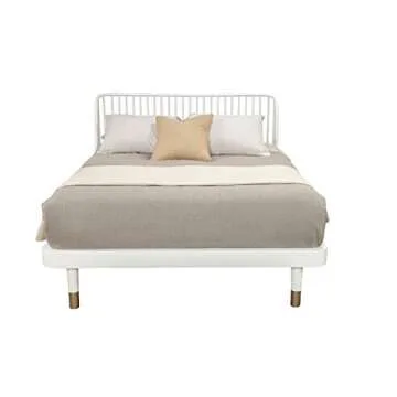 Alpine Furniture Madelyn Platform, California King, White