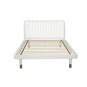 Alpine Furniture Madelyn Platform, California King, White