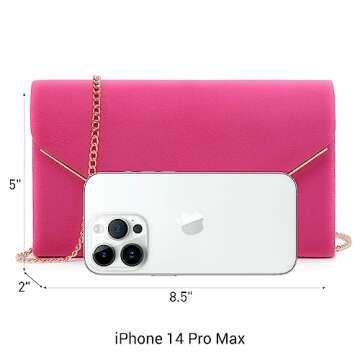 Dasein Elegant Velvet Evening Clutch - Versatile Glam