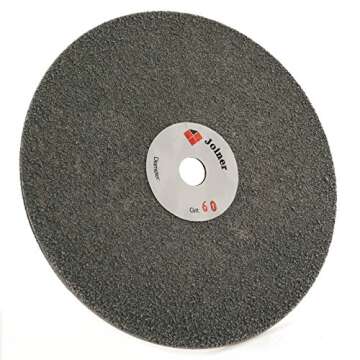 Diamond Grinding Disk 6" inch 150mm Faceting Flat Lap Disc Lapidary Sanding Discs Coated Grit 60 Coarse