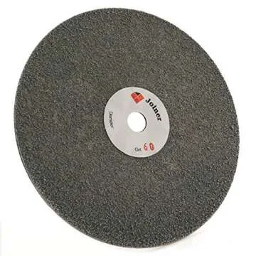 Diamond Grinding Disk 6" inch 150mm Faceting Flat Lap Disc Lapidary Sanding Discs Coated Grit 60 Coarse