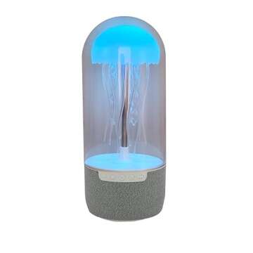 Wireless Express Jellyfish Mood Lamp with Bluetooth Speaker, Color Changing LED, Floating Jellyfish, Volume Control