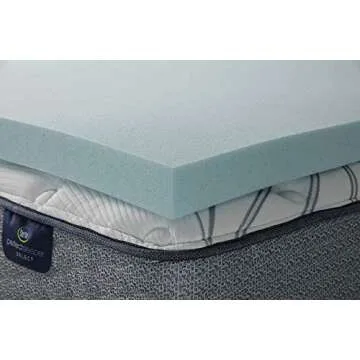 Serta ThermaGel Cooling Memory Foam Mattress Topper