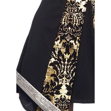 Leg Avenue Black and Gold Pirate Costume for Women