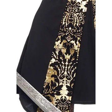 Leg Avenue Black and Gold Pirate Costume for Women