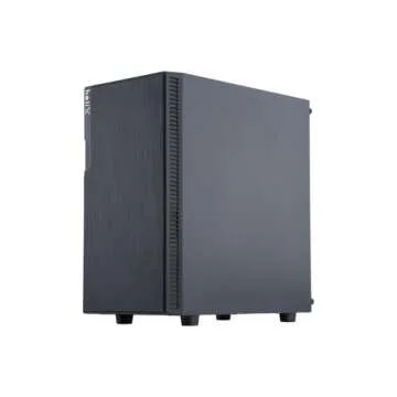 Rosewill FBM-X2-400-HELIX Micro ATX Mini Tower Desktop Gaming PC Computer Case with Pre-Installed 400W PSU, 240mm AIO Support, USB 3.0