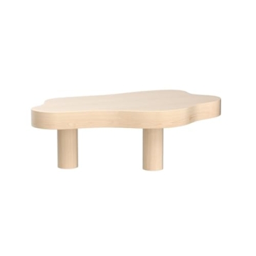Cloud Shape Wood Coffee Table for Modern Living Spaces