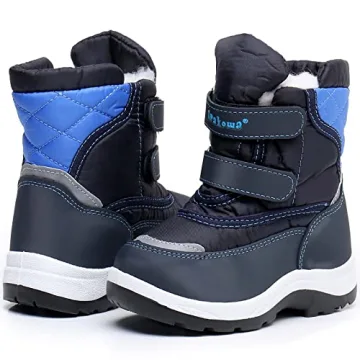 Apakowa New Kid's Winter Snow Boots for Maximum Comfort