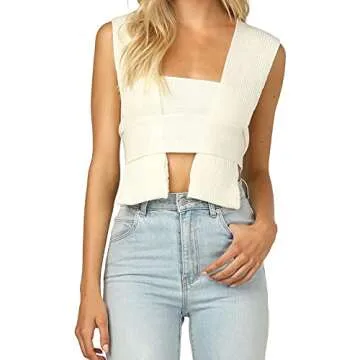 Women’s Versatile Crop Sweater Top for Stylish Looks