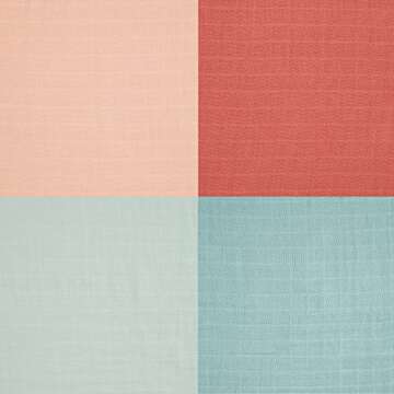 aden + anais Swaddle Blanket, 100% Organic Cotton Muslin Blankets for Girls & Boys, Baby Receiving Swaddles, Ideal Newborn & Infant Swaddling Set, Perfect Shower Gifts, 4 Pack, Mother Earth