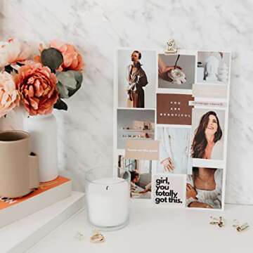 Vision Board Book - 800+ Pictures and Quotes Kit to Dream, Visualize, Inspire Create Life Goals Magazines for Clip Art Collage