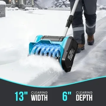 Revolutionary Electric Cordless Snow Shovel for Fast Snow Removal