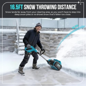 Powerful Electric Cordless Snow Shovel for Easy Use