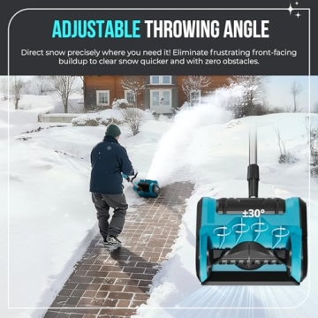 Powerful Electric Cordless Snow Shovel for Easy Use