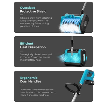 Powerful Electric Cordless Snow Shovel for Easy Use