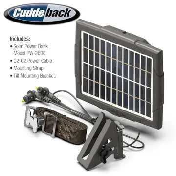 Cuddeback Solar Power Bank for Cameras - Endless Power Supply
